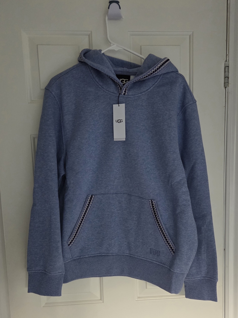 Brand New UGG Light Blue Hooded Sweatshirt